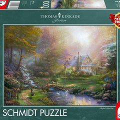 Schmidt Kinkade A Mother's Perfect Day Jigsaw Puzzle (1000 Pieces)