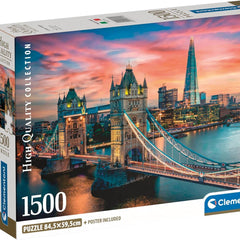 Clementoni London Twilight Jigsaw Puzzle (1500 Pieces)