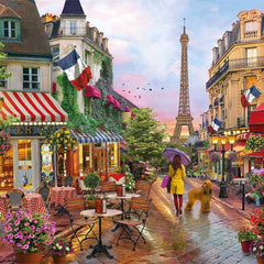 Clementoni Flowers In Paris Jigsaw Puzzle (1000 Pieces)