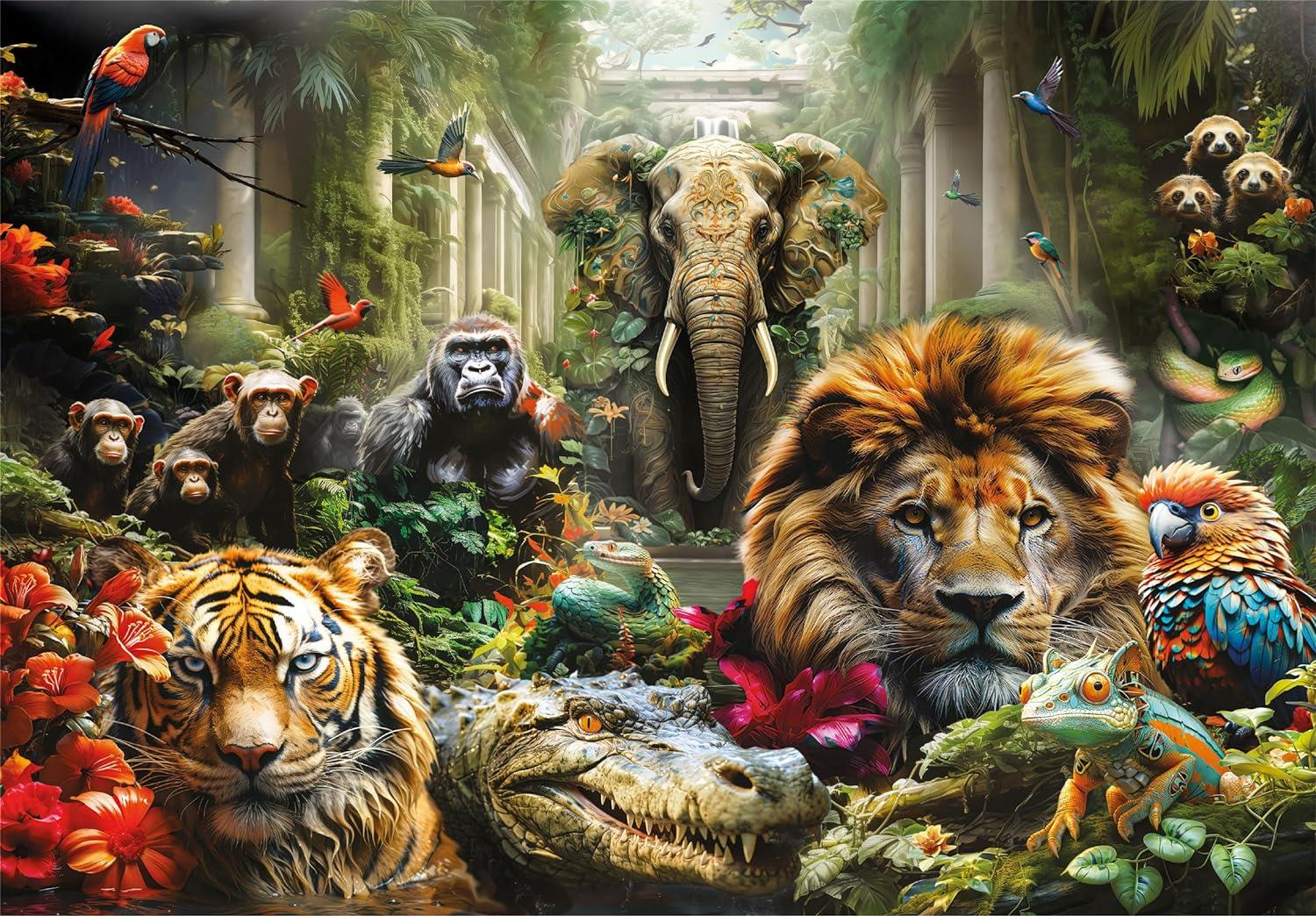 Clementoni Mystic Jungle Jigsaw Puzzle (1000 Pieces)