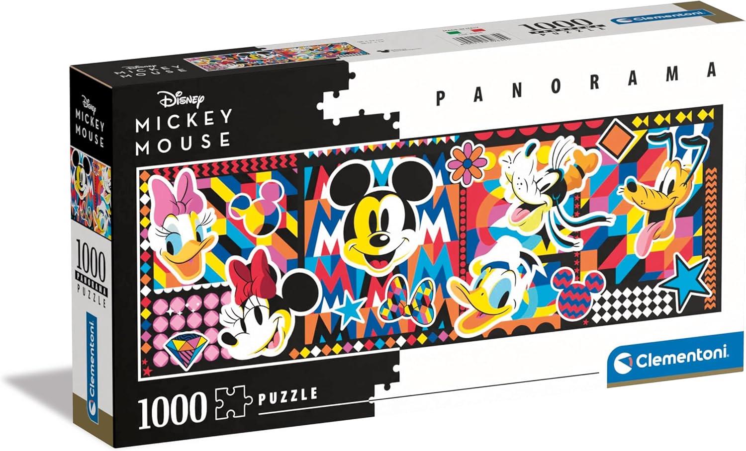 Clementoni Disney Mickey Panorama Jigsaw Puzzle (1000 Pieces)