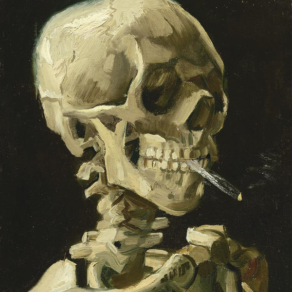 Bluebird Art Van Gogh - Head of a Skeleton with a Burning Cigarette Jigsaw Puzzle (1000 Pieces)