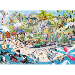 Gibsons Herd of Hilarity Jigsaw Puzzle (1000 Pieces)