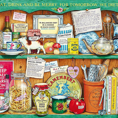 Ravensburger Cook's Cabinet, The Cabinet Collection  Jigsaw Puzzle (1000 Pieces) DAMAGED BOX