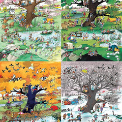 Heye Standard Four Seasons, Blachon Jigsaw Puzzle (2000 Pieces) DAMAGED BOX