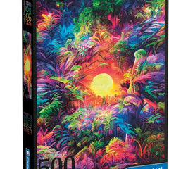 Clementoni Color Boom Psychedelic Jungle Jigsaw Puzzle (500 Pieces)