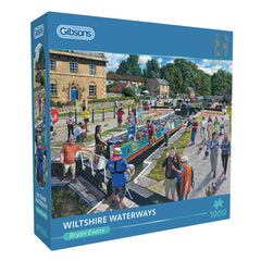 Gibsons Wiltshire Waterways Jigsaw Puzzle (1000 Pieces)