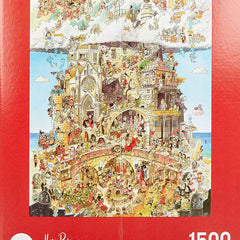 Heye Triangular Heaven and Hell, Prades Jigsaw Puzzle (1500 Pieces) - DAMAGED
