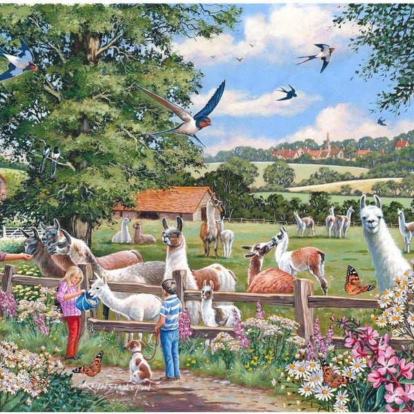 House of Puzzles Llama Mamas Jigsaw Puzzle (1000 Pieces)