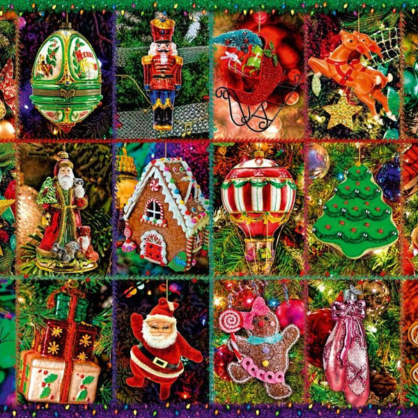 Bluebird Festive Ornaments Jigsaw Puzzle (1000 Pieces)