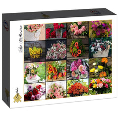 Grafika Collage - Bouquets of Flowers Jigsaw Puzzle (1500 Pieces)