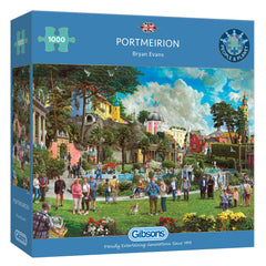 Gibsons Portmeirion Jigsaw Puzzle (1000 Pieces)