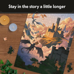 Ravensburger Romantasy - Onyx Storm Jigsaw Puzzle (500 Pieces)