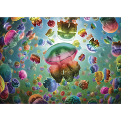 Gibsons Jellyfish Jigsaw Puzzle (1000 Pieces) - DAMAGED