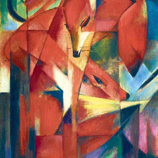 Bluebird Art Franz Marc - The Foxes, 1913 Jigsaw Puzzle (1000 Pieces)