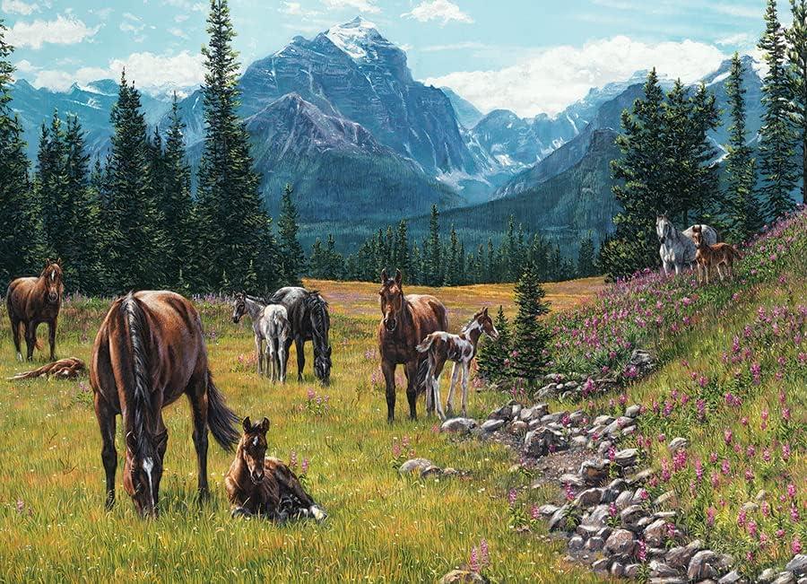 Cobble Hill Horse Meadow Jigsaw Puzzle (1000 Pieces)