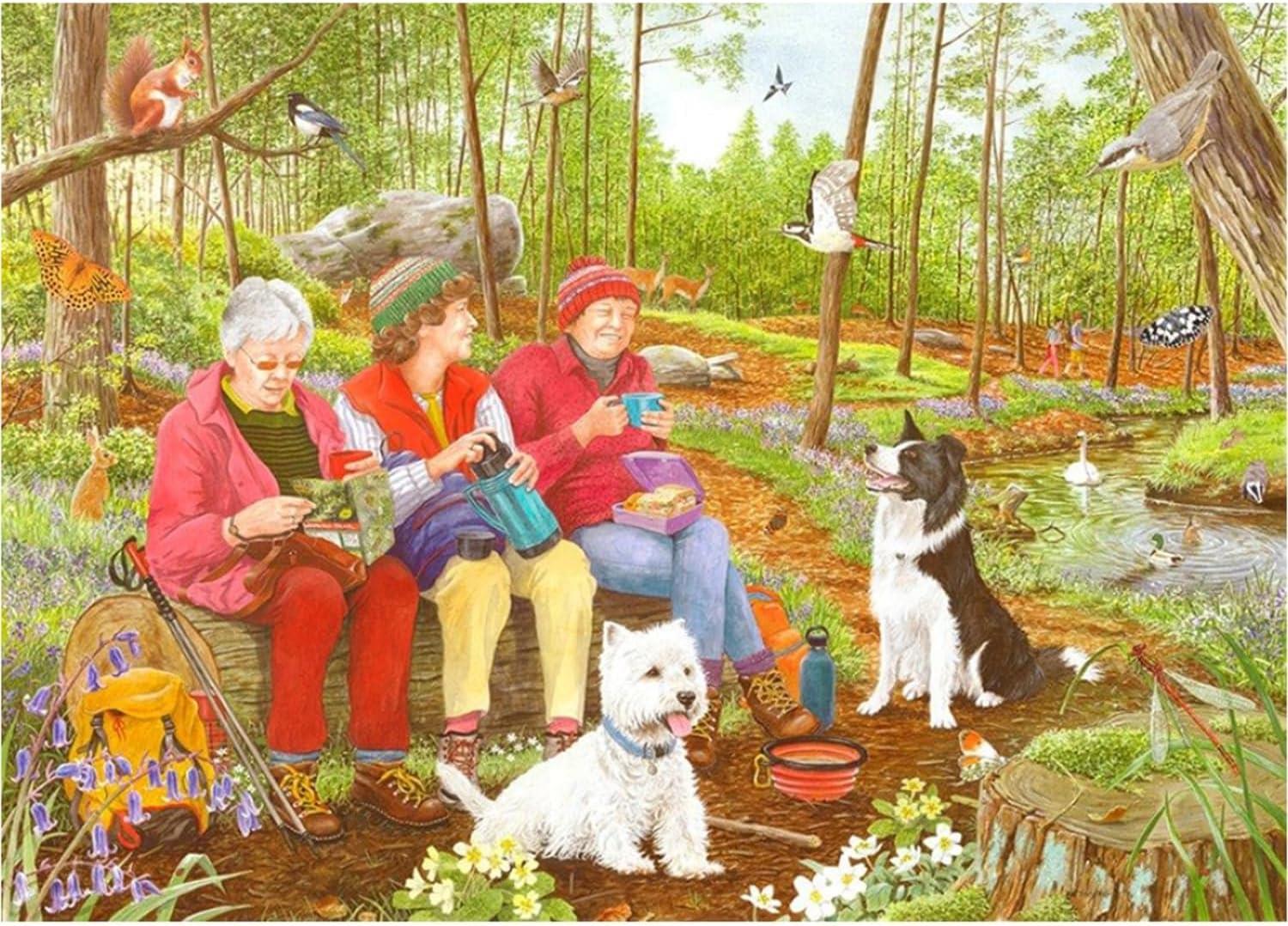 House of Puzzles Time For a Cuppa Jigsaw Puzzle (1000 Pieces)