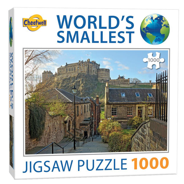 World's Smallest Jigsaw Puzzle - Edinburgh Castle (1000 Pieces)