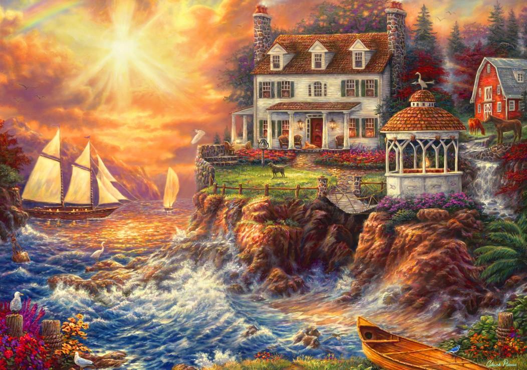 Bluebird Chuck Pinson - Life Above the Fray Jigsaw Puzzle (2000 Pieces)