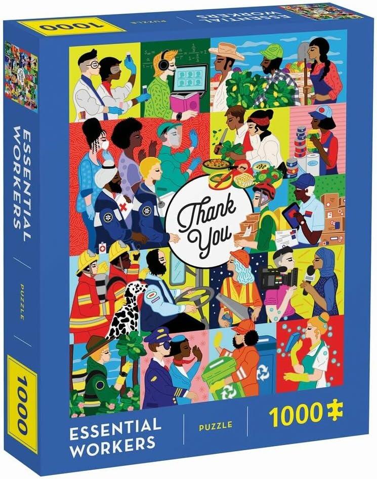 Galison Essential Workers Jigsaw Puzzle (1000 Pieces)