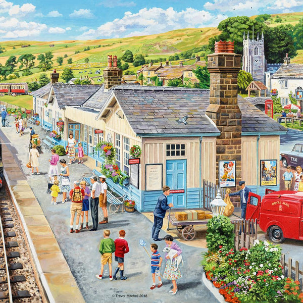 Ravensburger The Country Station Jigsaw Puzzle (100 XXL Extra Large Pieces)