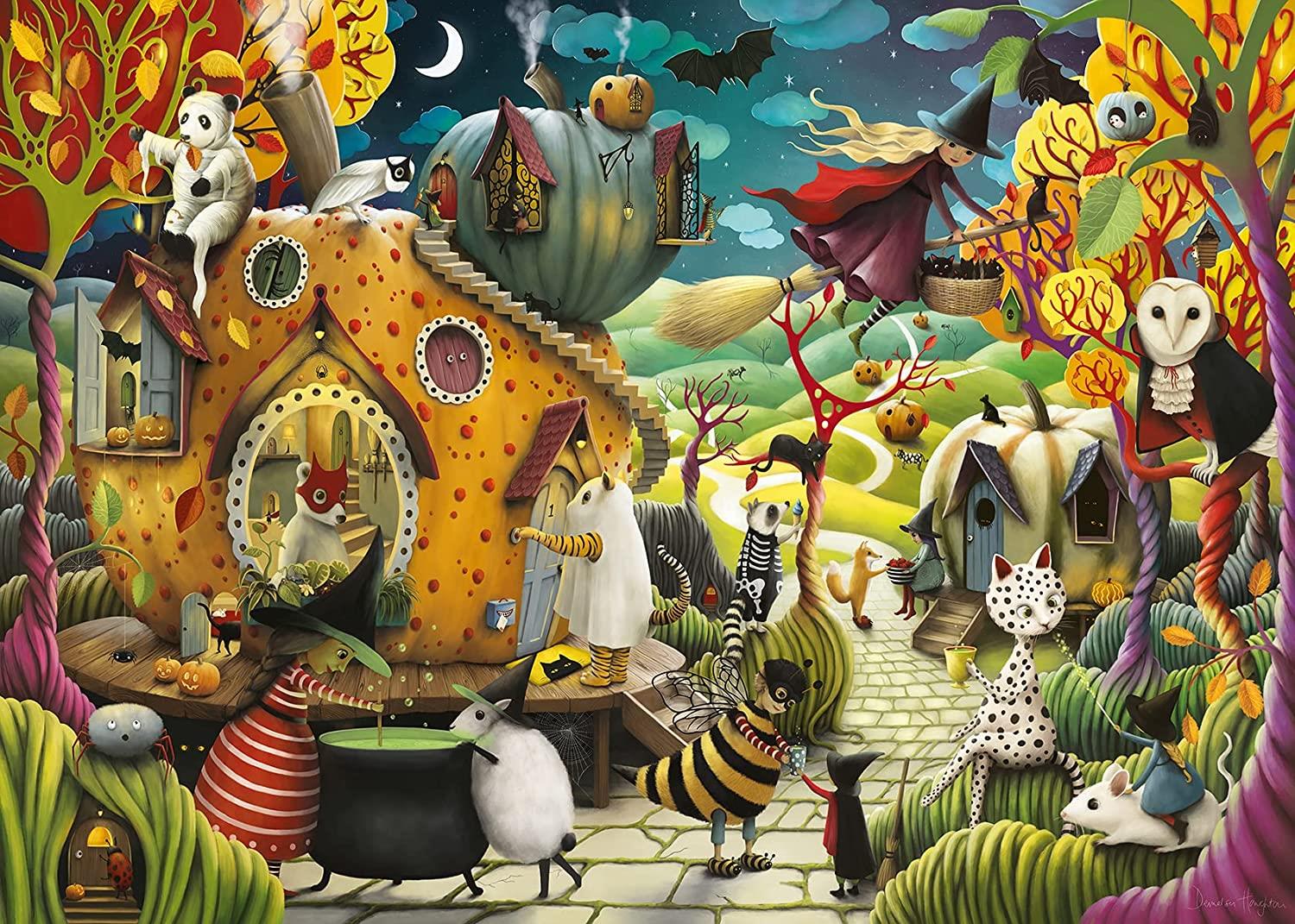 Ravensburger Happy Halloween Jigsaw Puzzle (1000 Pieces)