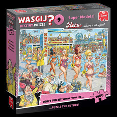 Wasgij Retro Destiny 9 Super Models! Jigsaw Puzzle (1000 Pieces)