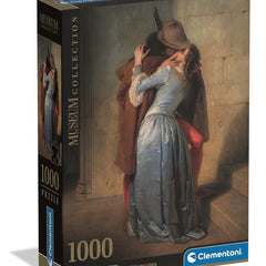 Clementoni Museum The Kiss, Hayez Jigsaw Puzzle (1000 Pieces)