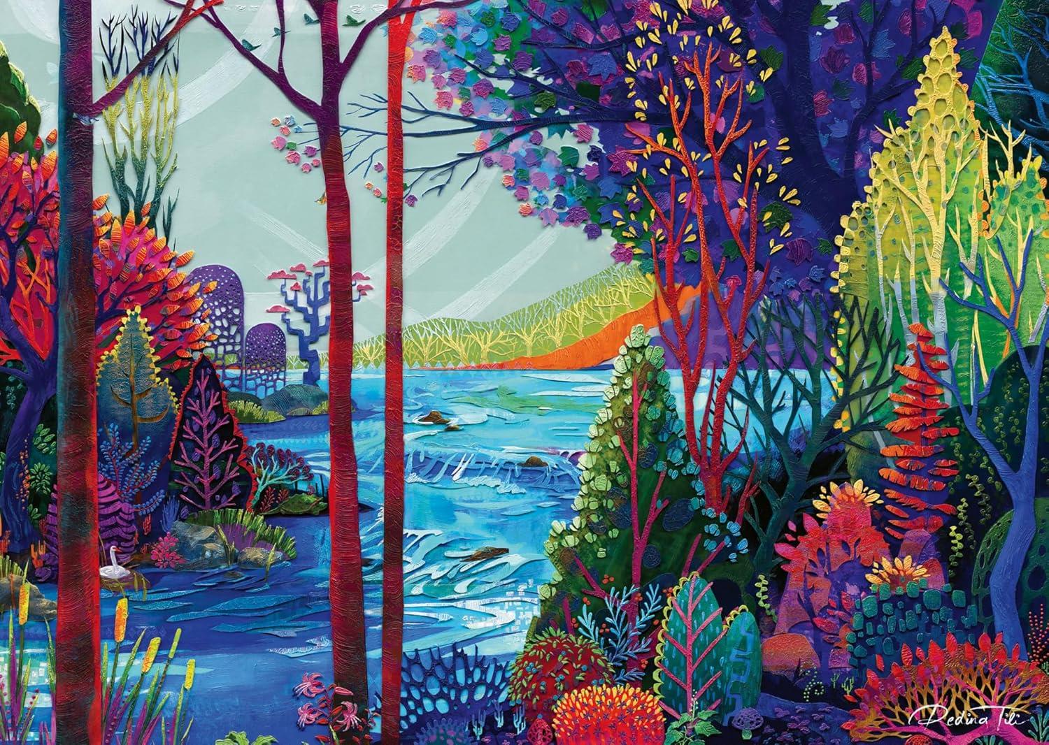 Ravensburger Indigo Forest Jigsaw Puzzle (1000 Pieces) - US Puzzle Championships