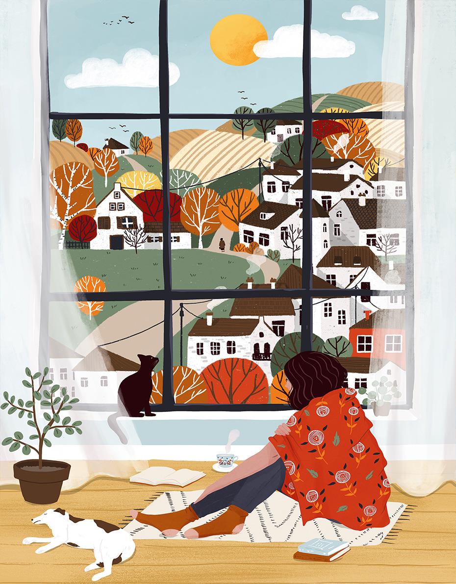 Pieces & Peace Fall Jigsaw Puzzle (1000 Pieces)
