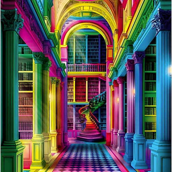 Clementoni Colorboom Athenaeum jigsaw Puzzle (1000 Pieces)