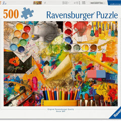 Ravensburger Art Studio Jigsaw Puzzle (500 Pieces)