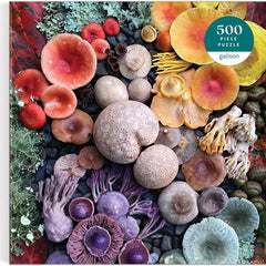 Galison Shrooms in Bloom Jigsaw Puzzle (500 Pieces)
