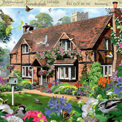 Ravensburger Happy Days No 10, Country Gardens Jigsaw Puzzles (4 x 500 Pieces)