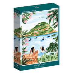 Pieces & Peace Somewhere in Italy Jigsaw Puzzle (1000 Pieces)