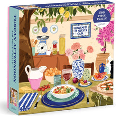 Galison Tuscan Afternoon Jigsaw Puzzle (500 Pieces)