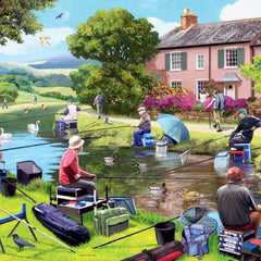Ravensburger Happy Days No 7, Favourite Pastimes (4 x 500 Pieces)