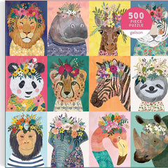 Galison Wild Spirit Jigsaw Puzzle (500 Pieces) DAMAGED BOX