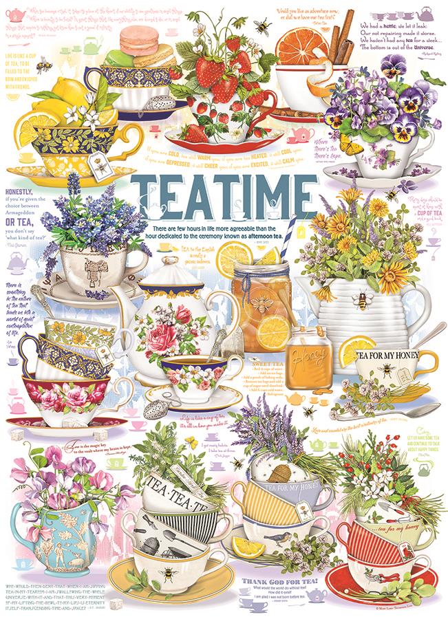 Cobble Hill Tea Time Jigsaw Puzzle (1000 Pieces)