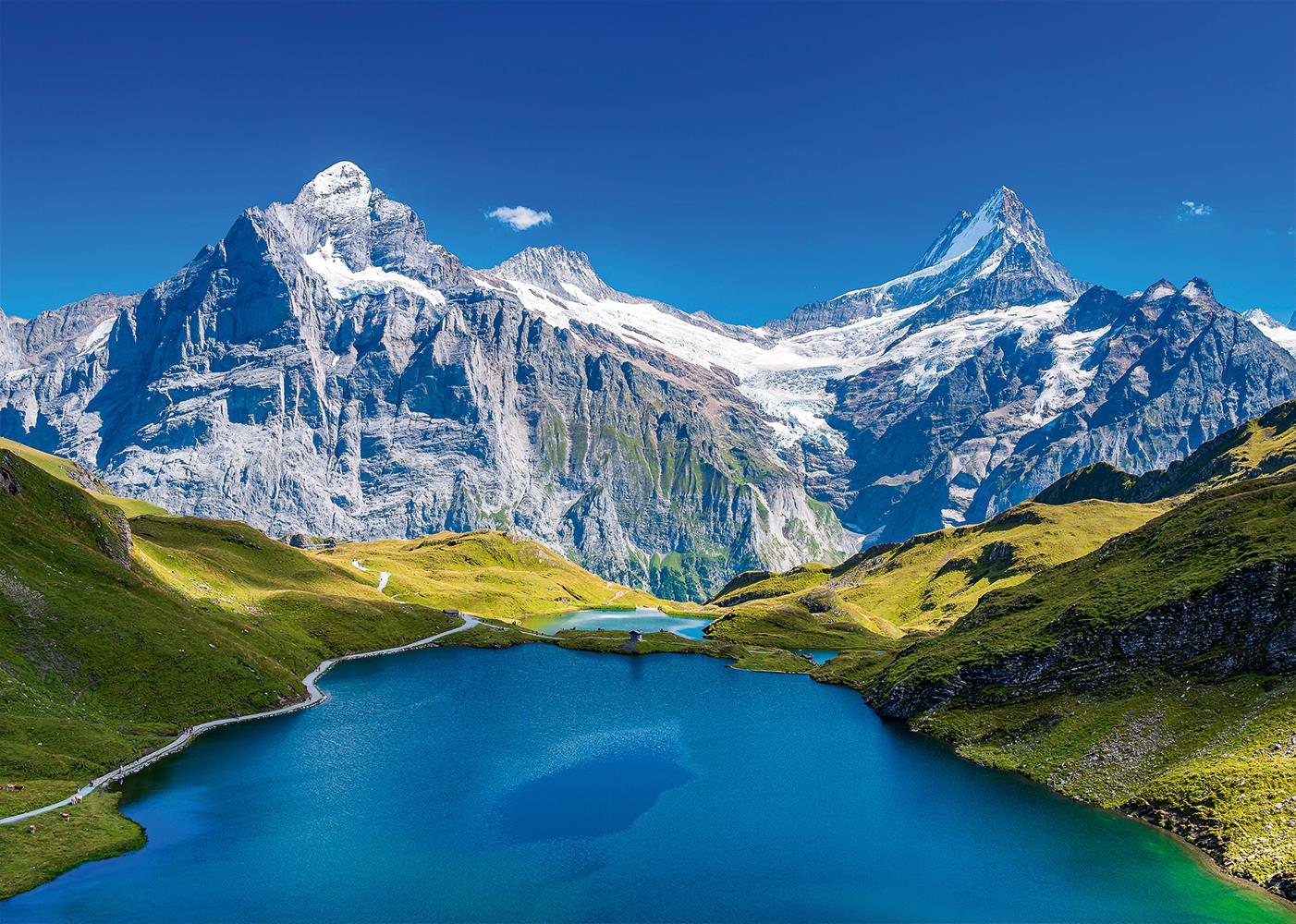 Alipson Lac De Bachalp, Alpes Jigsaw Puzzle (1000 Pieces)