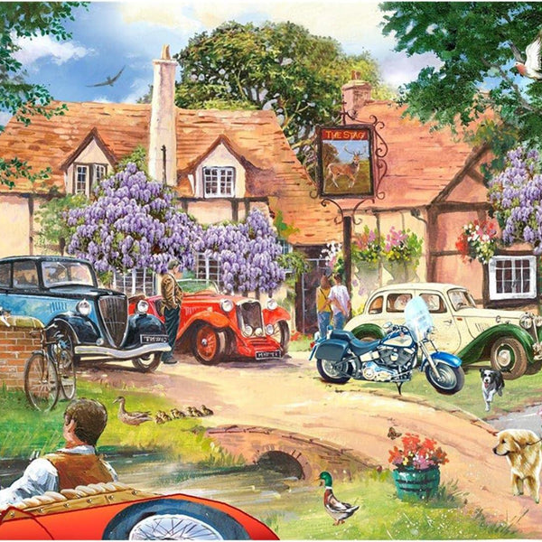 House of Puzzles Pub Lunch Jigsaw Puzzle (250 XL Pieces)