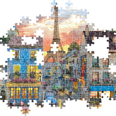 Clementoni Streets Of Paris Jigsaw Puzzle (1000 Pieces)