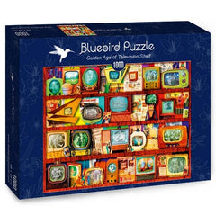 Bluebird Golden Age of Television - Shelf Jigsaw Puzzle (1000 Pieces)