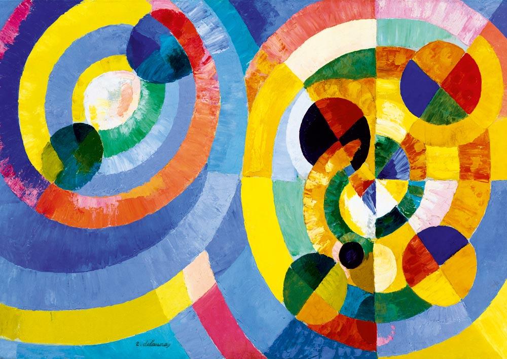 Bluebird Art Delaunay - Circular Forms, 1930 Jigsaw Puzzle (1000 Pieces)
