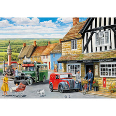 Gibsons Daily Deliveries Jigsaw Puzzle (4 x 500 Pieces)