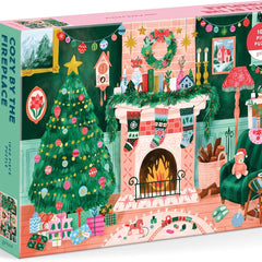 Galison Cozy by the Fireplace Jigsaw Puzzle (1000 Pieces)