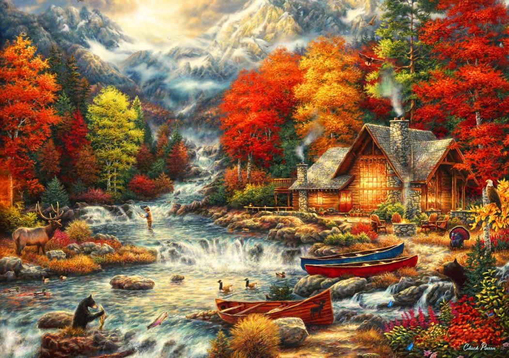 Bluebird Treasures of the Great Outdoors Jigsaw Puzzle (1000 Pieces)