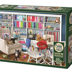 Cobble Hill Sewing Room Jigsaw Puzzle (1000 Pieces)