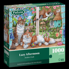 Falcon Deluxe Lazy Afternoon Jigsaw Puzzle (1000 Pieces)