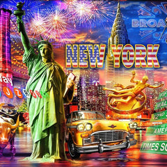 Bluebird New York Jigsaw Puzzle (500 Pieces)